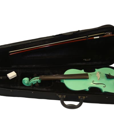 Student Violin 3/4 or 4/4 with Case & Bow 4 Vibrant Colours image 4