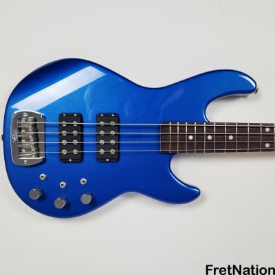 Three Dots Guitars JB Model Active (Vintage Blue Metallic/Rosewood