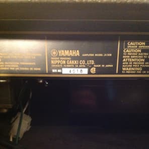Yamaha JX50B 80's Vintage Combo Bass Amp - Brown Tolex | Reverb
