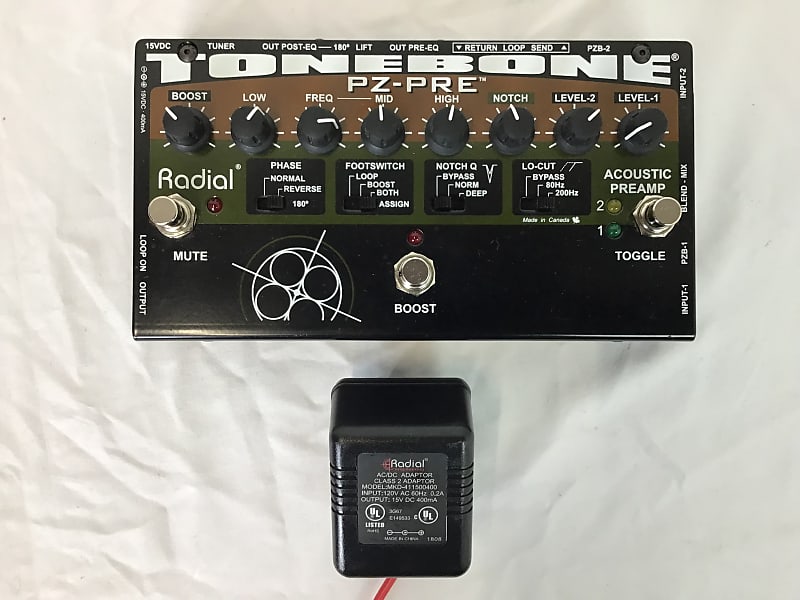 Used Radial PZ-PRE Guitar Effects Other