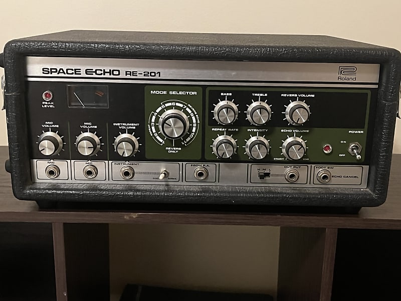 Roland RE-201 Space Echo Tape Delay / Reverb 1970s - Black