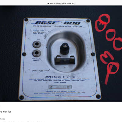 Bose 802 Series II | Reverb