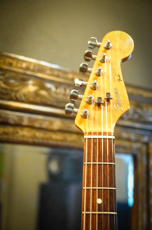 Fender Squier Stratocaster E-series Japan 1987 Lake Placid