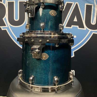 Tama - 10x9" and 14x12" Starclassic Rack Toms, with Star-Cast Mounting System - Marine Blue image 1