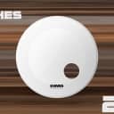 EVANS EQ3 COATED WHITE BASS RESO DRUM HEAD WITH PORT (SIZES 18" TO 26") - 20"