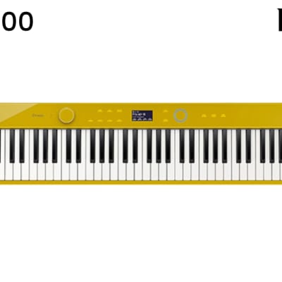 Casio Privia PX-S7000 88 Keys Digital Piano Yellow Mustard