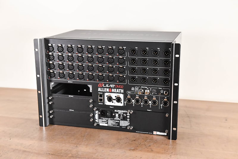 Allen & Heath dLive DM32 32Input Digital Stage Box Reverb UK