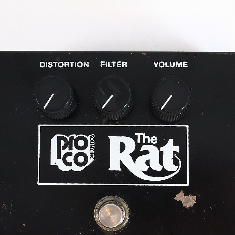 ギター Vintage Proco The Rat Large Box ProCo Big Box Vintage RAT (1991-2005) - Pedal on ModularGrid