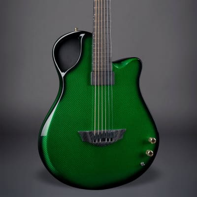 Emerald X10 Slimline | Carbon Fiber Hybrid Electric/Acoustic Guitar image 5