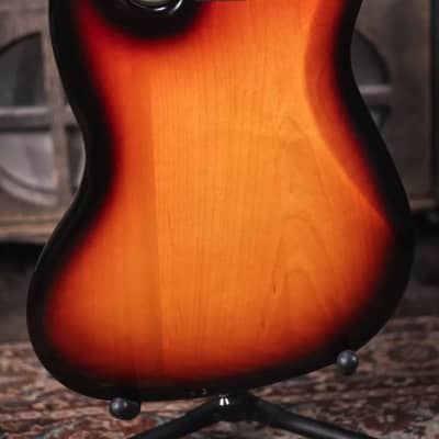 Fender Geddy Lee Jazz Bass - 3-Color Sunburst - Maple Fretboard w/Hardshell Case - Used image 8