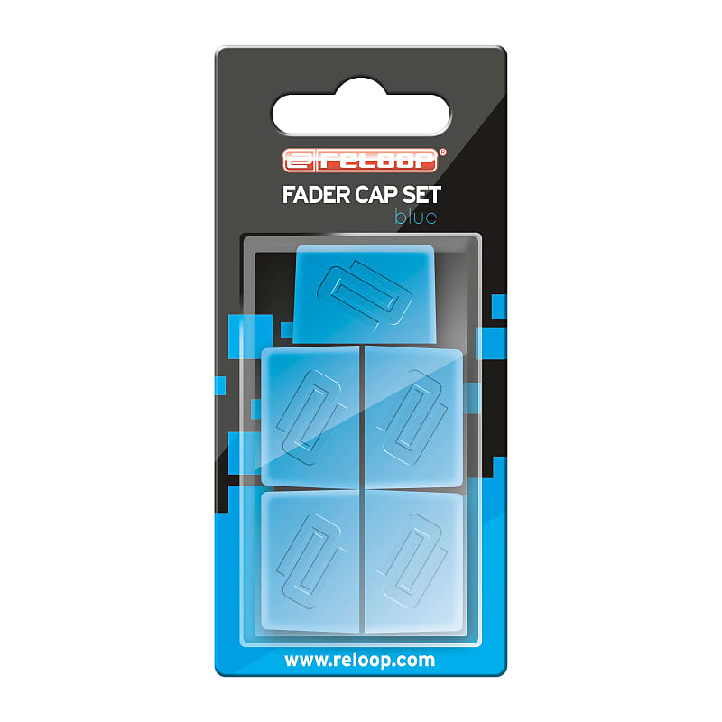 Reloop Fader Cap Set Blue Cap Reverb