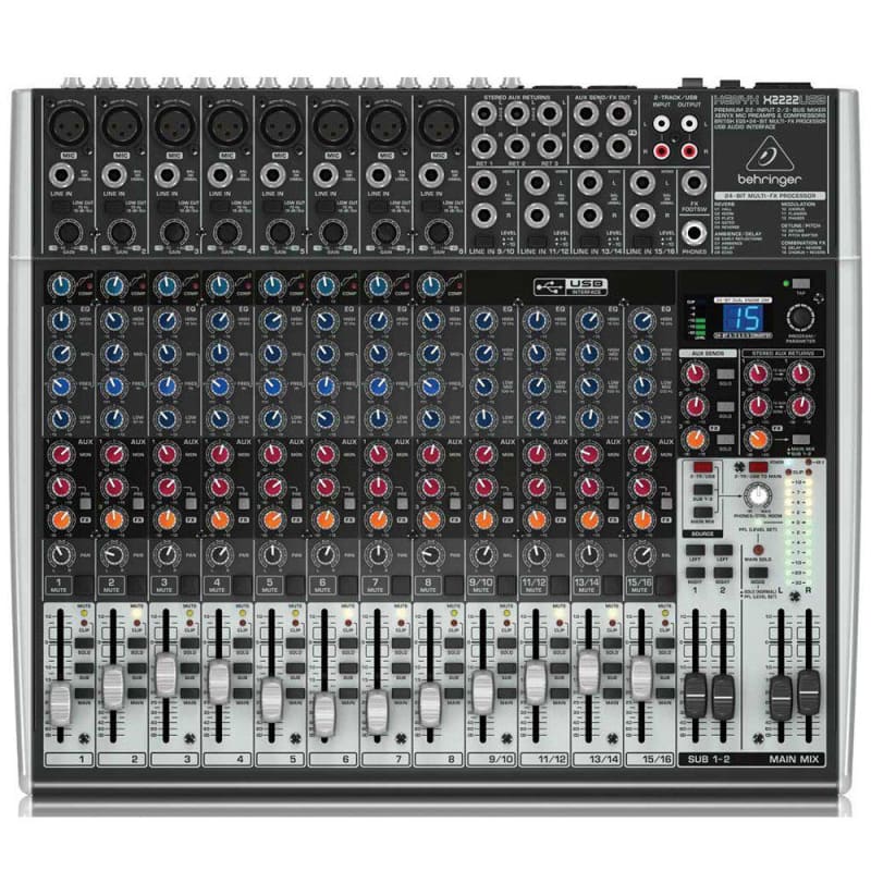Mixer BEHRINGER Xenyx Modelo: QX-1832USB cod.020263300 – MundoMusical