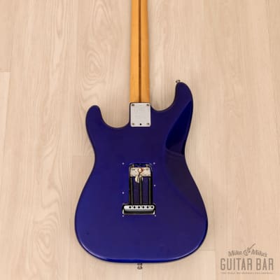 1994 Fender 40th Anniversary American Standard Stratocaster Midnight Blue image 3