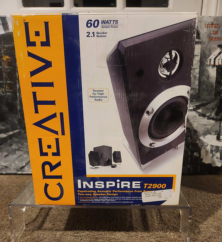 Creative Inspire Creative Inspire T2900  2.1 speaker system 2015 - Black wood  			