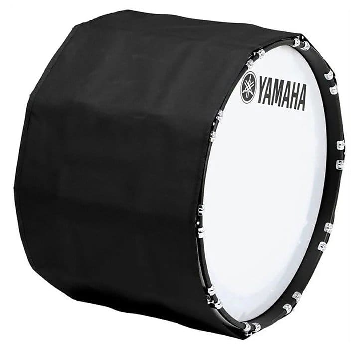 Yamaha Marching Bass Drum Cover Black Select Size Reverb