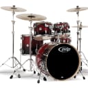 PDP Concept Series 5-Piece Birch Shell Pack, Cherry to Black Fade PDCB2215CB