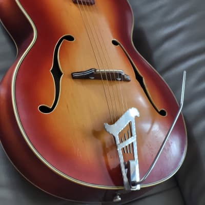 Alte Gitarre Guitar Musima  Archtop  1950s Made in Germany image 1