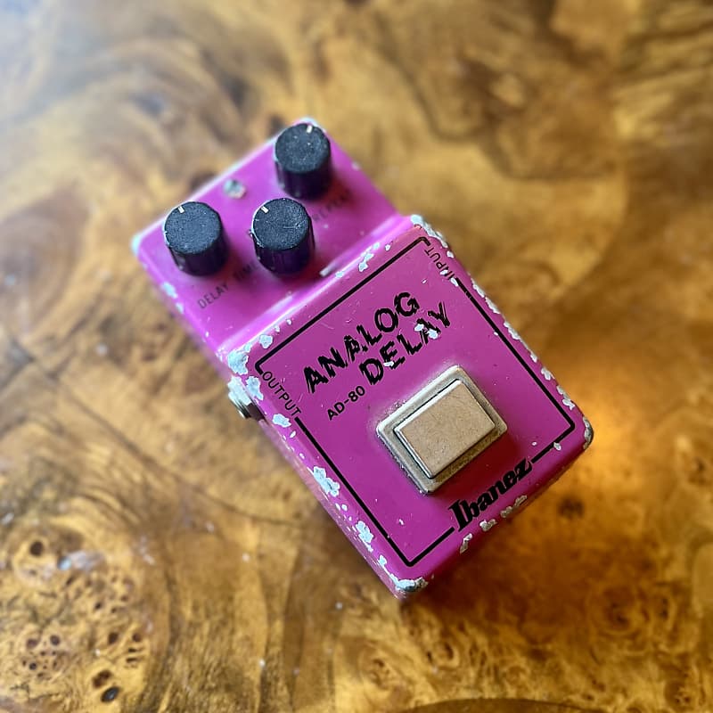 Ibanez on sale pink pedal