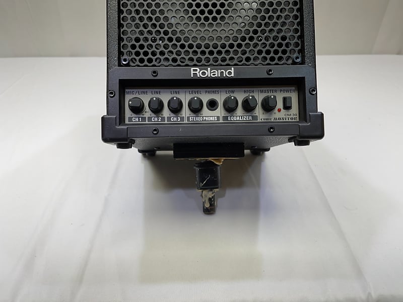 最新購入♪ROLAND CM-30 CUBE MONITOR キューブ モニター スピーカー 中古 美品 ●動作確認済 モニタースピーカー