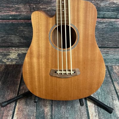 Gold Tone Left Handed M-Bass25FL 25 Inch Scale Acoustic Electric Fretless Micro Bass image 1