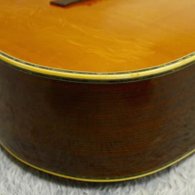 Vintage 1970's made Japan vintage Acoustic Guitar Westone W-40 Jacaranda body Made in Japan image 16