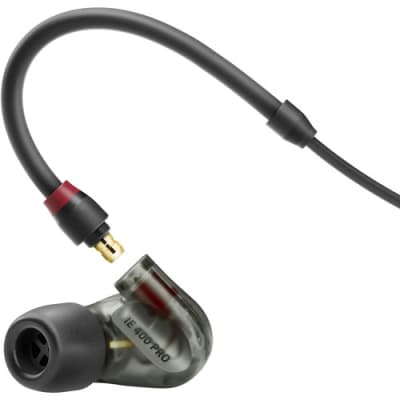 Sennheiser IE 400 PRO In-Ear Headphones (Smoky Black) (Open Box) imagen 5
