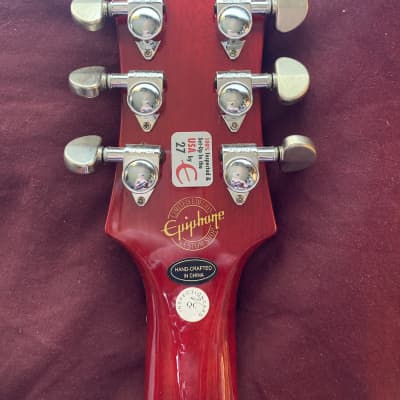Priced to sell! Epiphone SG Pro CUSTOM - Transparent red image 6