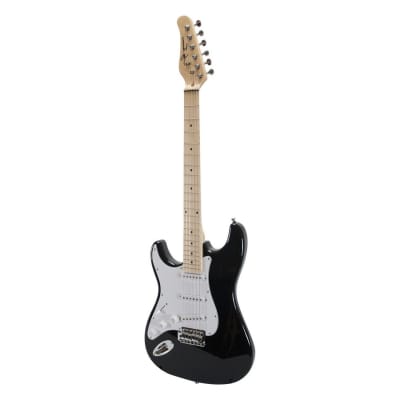 Jay Turser JT-100-LH-BK Left-Handed Electric Guitar - Black for sale