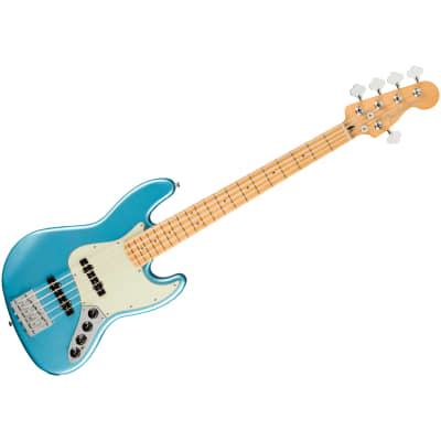 Player Plus Jazz Bass V MN Opal Spark Fender for sale