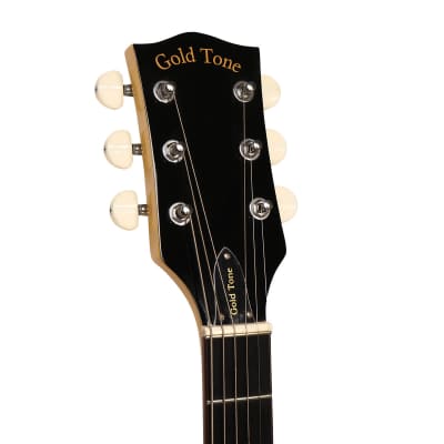 Gold Tone GT-500 Professional Maple Neck 6-String Banjitar w/Hard Case, Pickup & Volume Control image 8
