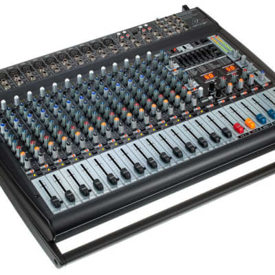 Behringer Europower PMP6000 1600-Watt 20-Channel Powered Mixer with Dual Multi-FX image 3