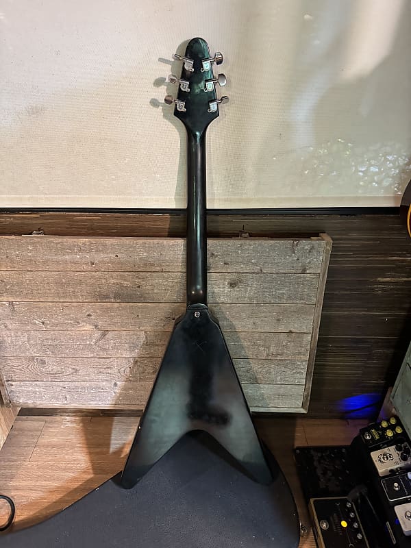 Greco Flying-V/FV-600 1978 - Black | Reverb