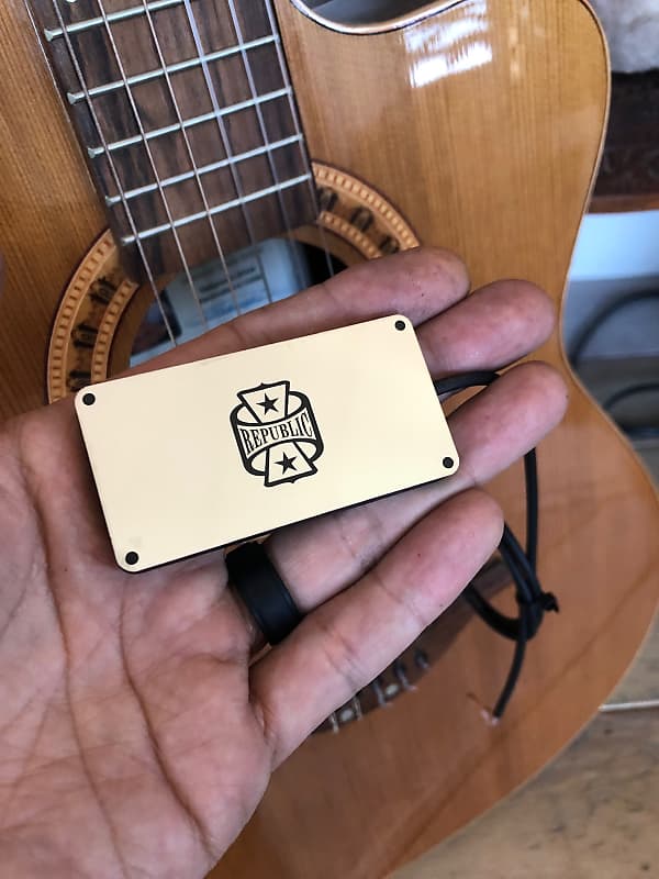 Krivo Republic Resophonic pickup 2023 for resonator guitars Reverb