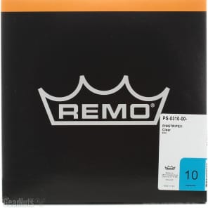 Remo Pinstripe Clear Drumhead - 10 inch image 3