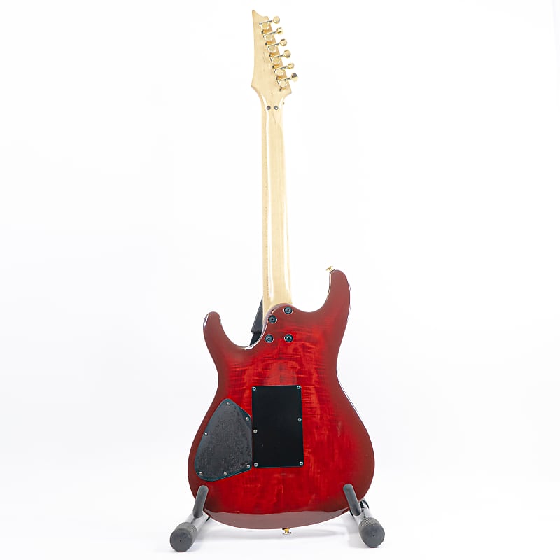 1993 Ibanez S540FM Red Flame Maple FugiGen w/ IBZ/USA F1/F2