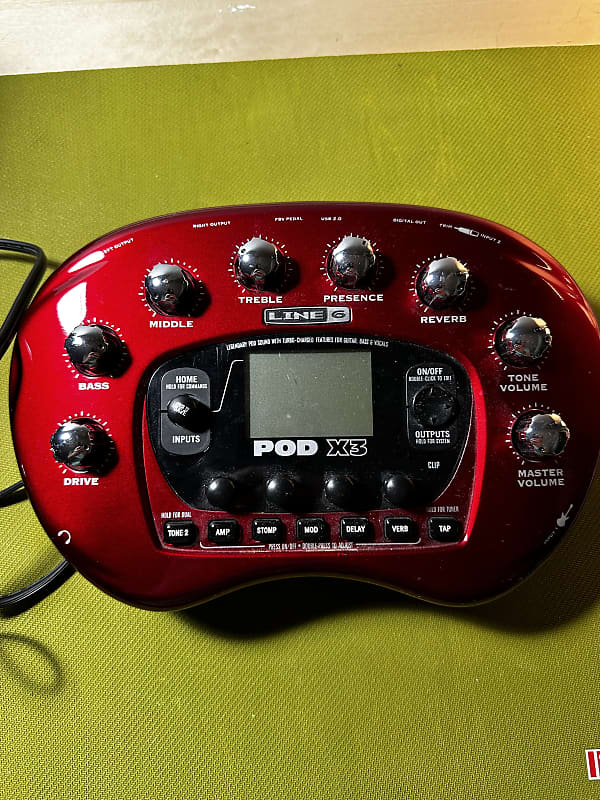 Line 6 POD X3 Multi-Effect and Amp Modeler