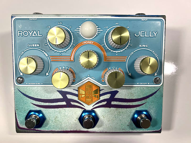 Beetronics Royal Jelly Custom shop Blue/white mutii | Reverb Canada