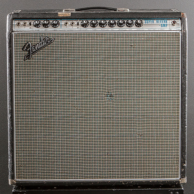 Fender Super Reverb "Drip Edge" 2-Channel 40-Watt 4x10" Guitar Combo 1968 - 1969 image 1