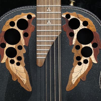 Ovation Adamas 1688 GT Left handed 12 String Acoustic-Electric Guitar 2013 Black image 5