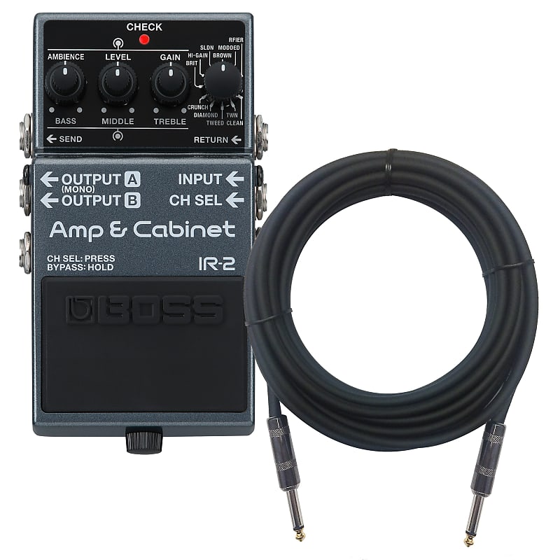 Boss IR-2 IR Amp and Cabinet Processor CABLE KIT [Pre-Order]