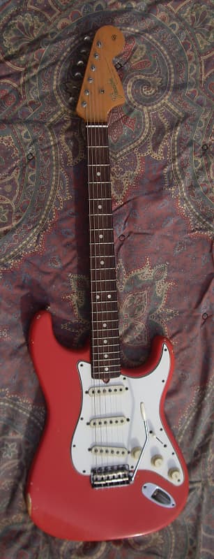 Fender Stratocaster 1966 - Fiesta Red | Reverb