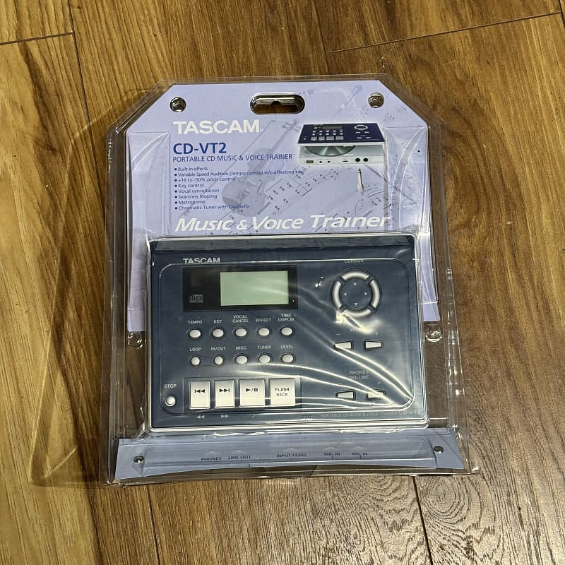 TASCAM CD-VT2 Portable CD Music & Voice Trainer | Reverb Denmark
