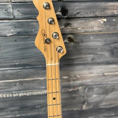 Used G&L Left Handed USA LB-100 4 String Electric Bass with Case- Spanish Copper Metallic image 6