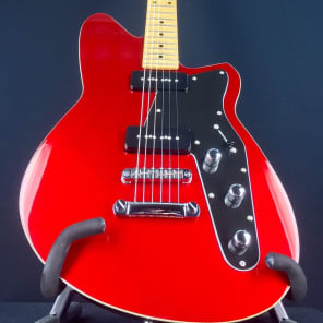 Reverend Jet Stream 290 Electric Guitar, Red Finish, Maple Neck image 11