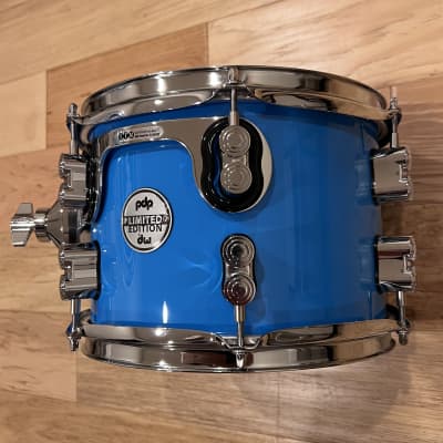 *Limited Edition* PDP Concept Maple 7"x10" Rack Tom in Lite Blue Lacquer image 4