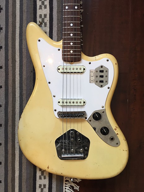 Elk Deluxe Jaguar 1960s Cream With Fender Mustang Neck