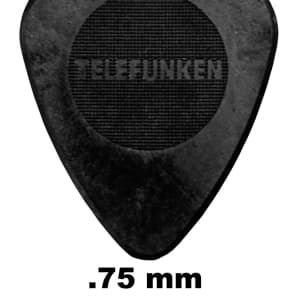 6 Pack - Telefunken Graphite & Delrin Guitar Picks - Choose Size/Thickness image 6