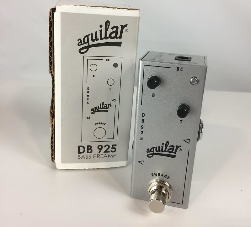Aguilar DB 925 Compact 2-Band Bass Preamp Pedal