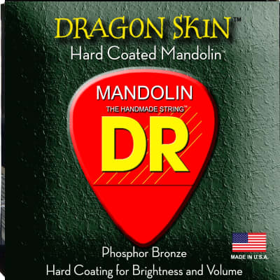 DR DSM-11 Dragon Skin Coated Mandolin Strings gauges 11-40