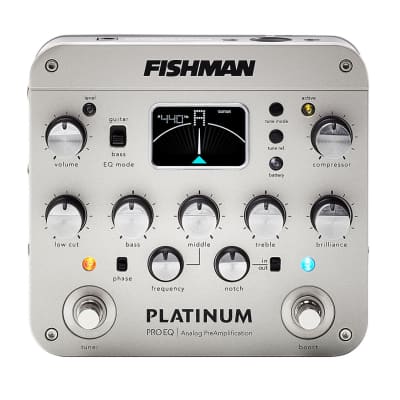 Fishman Platinum PROEQ Analog Preamp And DI Pedal image 1